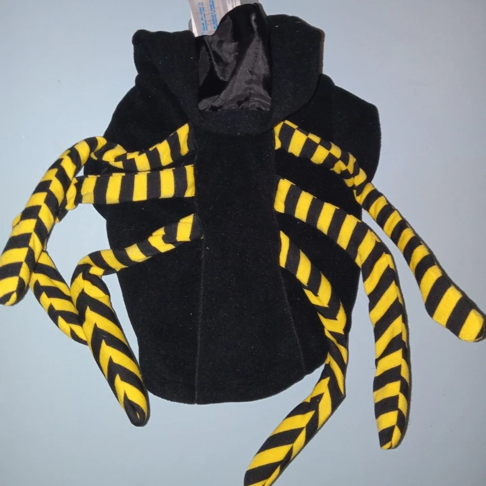 NWT Halloween SZ S‎ SPIDER Pet Costume Clothes for Cat Dog Puppy Party